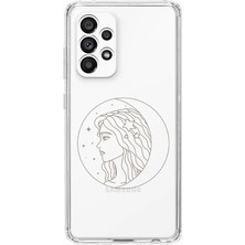 Moonset Samsung Galaxy A26 Uyumlu Baskılı Yumuşak Silikon Şeffaf Telefon Kılıfı