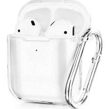 Alvera Airpods 2 (2.nesil) Hang Kılıf - Şeffaf