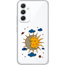 Moonset Samsung Galaxy S25 Plus Uyumlu Baskılı Yumuşak Silikon Şeffaf Telefon Kılıfı