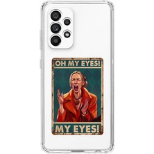 Moonset Samsung Galaxy A26 Uyumlu Baskılı Yumuşak Silikon Şeffaf Telefon Kılıfı