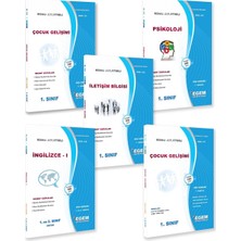 Egem Aöf 1. Sınıf Çocuk Gelişimi Güz Dönemi 1. Yarıyıl Konu Anlatımlı Soru Bankası (Set)