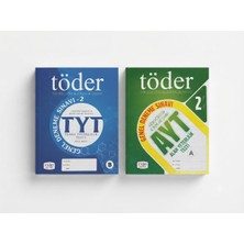 Töder Tyt + Ayt Genel Deneme Sınavı 2. Sınav Seti 2025-2026 | Tyt B Kitapçığı & Ayt A Kitapçığı | Üniversite Hazırlık Denemeleri