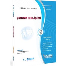 Egem Aöf 1. Sınıf Çocuk Gelişimi Güz Dönemi 1. Yarıyıl Konu Anlatımlı Soru Bankası