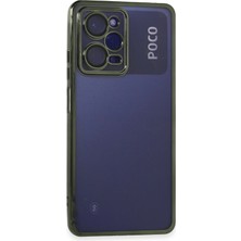 Aconcept Newface Xiaomi Poco X5 Pro 5g Kılıf Razer Lensli Silikon - Yeşil