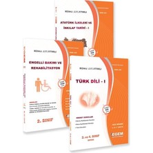 Egem Aöf 2. Sınıf Engelli Bakım ve Rehab. Güz Dönemi Konu Anlatımlı Soru Bankası-A.i.i.t ve Türl Dili I