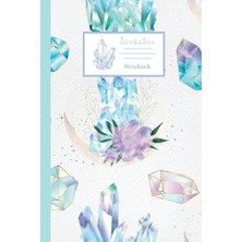 Mey İthalat Crystal Notebook: Blank Lined Journal