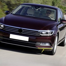 Mey İthalat Ön Tampon Sol Sis Farı Alt Çıtası Siyah 3G0854321 Vw Passat B8 ile Uyumlu 2015-19