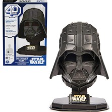 Mey İthalat 4d Build - Star Wars Darth Vader Kaskı - Kaliteli Kartondan Detaylı 3D Model Kiti, 83 Parça, 12 Yaşından Itibaren Star Wars Hayranları Için