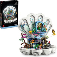 Mey İthalat LEGO | Disney Küçük Deniz Kızı Kraliyet Istiridyesi 43225 – 18 Yaş ve Üzeri Yetişkinler Için Film Esintili Koleksiyonluk Model, Yaratıcı ve Dekoratif Hediye Fikri (1808 Parça)