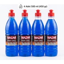 NAZAR 4 Adet Jel Reşo Yakıtı 500 ml (450 Gr) Isıtıcı Jel Yakıt