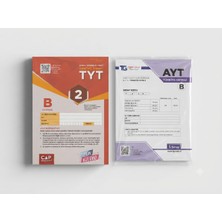 Çap Yayınları Tyt Deneme Sınavı 2 B Kitapçığı + Tg Test Grup Ayt Türkiye Geneli 1. Sınav B Kitapçığı | Yks Tyt Ayt Deneme Seti
