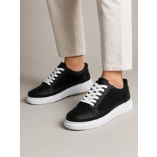 Yalçın Erkek Taba Sneaker Ayakkabı Kalın Taban Günlük Rahat Bağcıklı