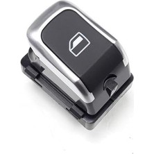 Mey İthalat VASS41 Sağ Arka Kapı Cam Düğmesi Krom 8K0959855B Audi A5 ile Uyumlu 2008-2016