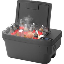 Mey İthalat Acopower T35 12/24VOLT 33LITRE Tesla Model Y ile Uyumlu Kompresörlü Outdoor Oto Buzdolabı