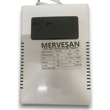 Mervesan MTR-2000 Giriş 100-260VAC Çıkış 220VAC 2000VA Voltaj Regülatörü