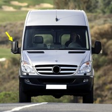 Mey İthalat Sağ Dikiz Aynası Üst Camı Isıtmalı A0028115333 Mercedes Sprinter ile Uyumlu 2007-2016