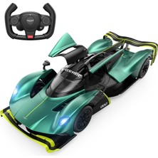 Mey İthalat 1:14 Aston Martin Valkyrie Amr Pro Işıklı Uzaktan Kumandalı Araba - Açık Yeşil