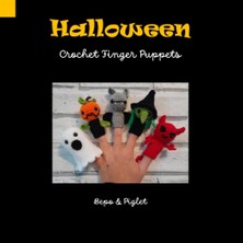 Mey İthalat Independently Published Halloween: Crochet Finger Puppets