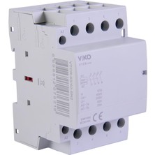 Mey İthalat Viko Vtcr-63/40 Sessiz Kontaktör 63A 4no