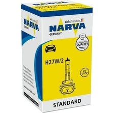 Mey İthalat Narva Ampul H27 12V 27W Pgj 13 Eğri Soketli Halogen Nrv 48042