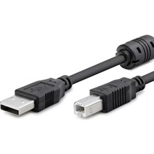 Uslucan Alışveriş USB Printer Kablosu 5 M - Siyah HDX7507