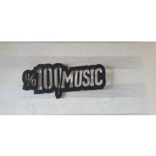 %100 Music LED Tablo