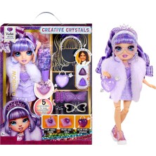 Mey İthalat Mgae, Rainbow High Violet - Kristal Serisi Bebeği, Rainbow High
