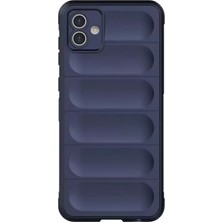 Aesco Samsung Galaxy A06 Kılıf Optimum Silikon - Lacivert