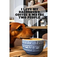 Mey İthalat Independently Published Dachshund Gift Notebook: For Sausage Dog Wiener Badger Lovers