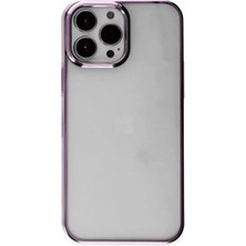Aesco Apple iPhone 14 Pro Kılıf Element Silikon - Lila