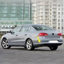 Mey İthalat Sol Arka Tampon Köşe Çıtası Krom 3AE807459 Vw Passat B7 Sedan ile Uyumlu 2011-14