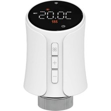 Mey İthalat Zigbee LCD Ekranlı Termostatik Radyatör Vanası (Tuya, Smart Life, ZIGBEE2MQTT Uyumlu)