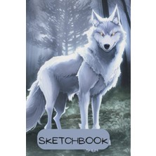 Mey İthalat Independently Published Great Sketchbook Planner- Sketching A Wolf Pack (White, Black Cards): Sketching Predatory Animals, 0-12 Years, GIRL,300 Pages