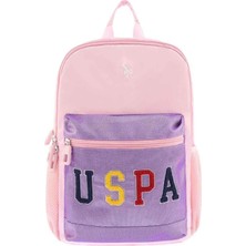 Mey İthalat U.s. Polo. Assn. Kız Çocuk Okul Çantası PLCAN24270 Pudra Std