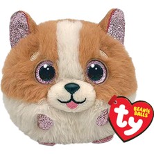 Mey İthalat Ty Beanie Balls Tanner - Brązowo/biały Pies