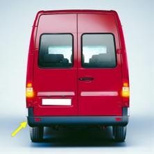 Mey İthalat Arka Tampon Sol Köşe Kaplaması A9018800371 Mercedes Sprinter ile Uyumlu 1995-2006