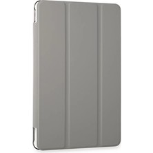 Aesco Samsung Galaxy Tab A9 Kılıf Tablet Smart Kılıf - Gri