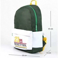 Benetton Okul Çantası United Colors 76021 Çift Bölmeli
