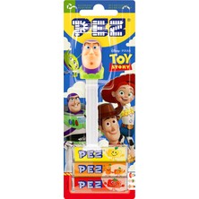 Pez Dispenser Toy Story Buzz – Meyve Aromalı Şekerleme Makinesi ve Şekerleme Yedekleri