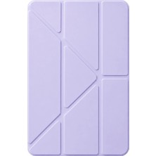 Gees Global  Ipad Air 11 (2026) Mera Kalemlikli Tablet Kılıfı - Lila