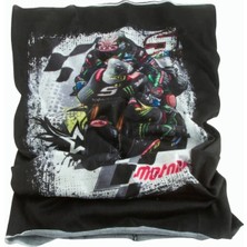 AyrStore Motorcu Desenli Baff Boyunluk