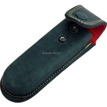 Gees Global Hakiki Deri Çakı Kılıfı No:5 - 15 Cm, Kemerlikli