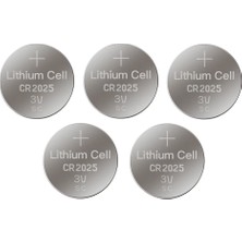 Gees Global Yuma CR2032 Süper Lityum 3V 5’li Kart Düğme Pil