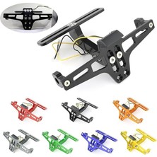 Motosev Cnc Katlanır Plaka Metal LED Işıklı Üniversal