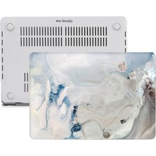 Valor Mcstorey Macbook Air M1 Kılıf A2337 Uyumlu 13 Inç Mermer Desenli Hard Case A2179 A1932 Sert Koruyuc