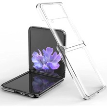 Aconcept Newface  Galaxy Z Flip 3 Kılıf Fold Tpu Silikon - Şeffaf