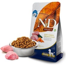 Solmazlar Online Brown Kuzu Etli Spirulina ve Havuçlu Küçük Irk Yetişkin Köpek Maması 2 kg