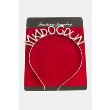 AyrStore Iyiki Doğdun Yazılı Taşlı Taç