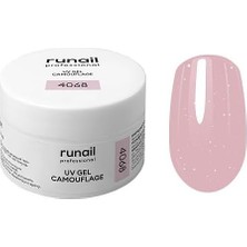 Valor Runail Professional Protez Tırnak Jeli Uv Gel Camouflage Lavanta Şafağı 15GR. 4068