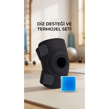 AyrStore Spor Destekli Çapraz Bağ Diz Korsesi Menisküs Ağrısı Için Termojelli Dizlik